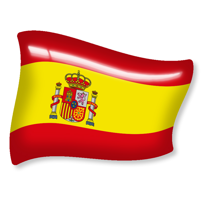 Dominglabel Spaanse Vlag